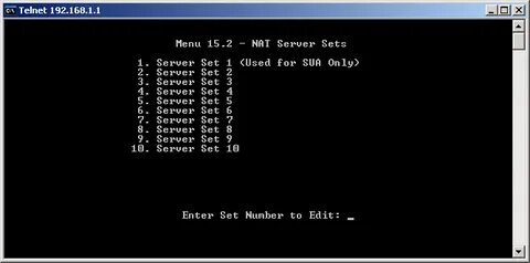 Window telnet