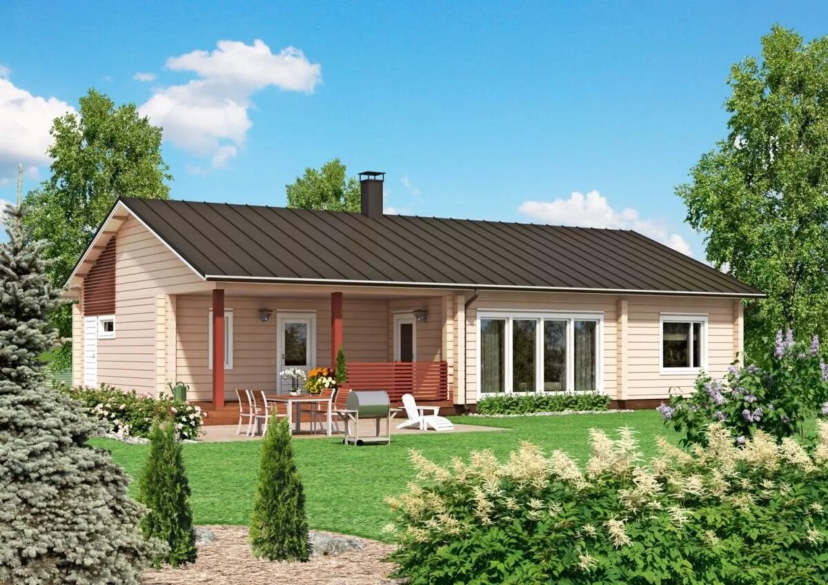 Каркасный одноэтажный дом 100 м2. Одноэтажный дом с гаражом 100кв. Небольшой дом. Одноэтажный каркасный дом 80 кв м. Каркасный одноэтажный дом 100 м2.