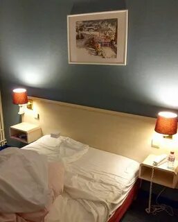 She had in bed