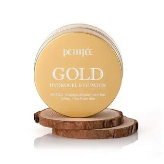 Gold eye patch