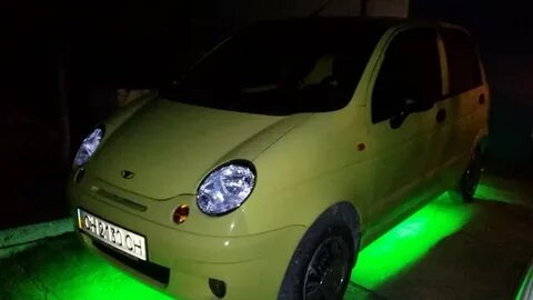 Матиз на газу