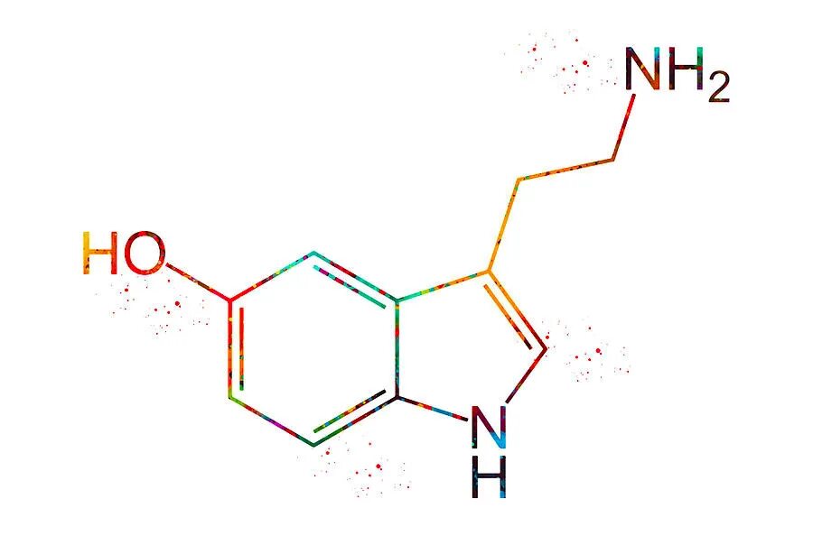 Структурная формула серотонина. Молекула серотонина формула. Серотонин схема молекулярная. Серотонин химическая схема. Эндорфин 2