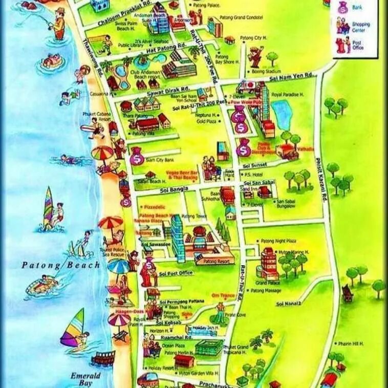 Phuket map