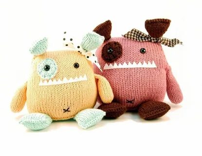 Мягкая игрушка спицами
