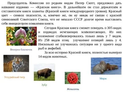 Красная книга самый редкий вид