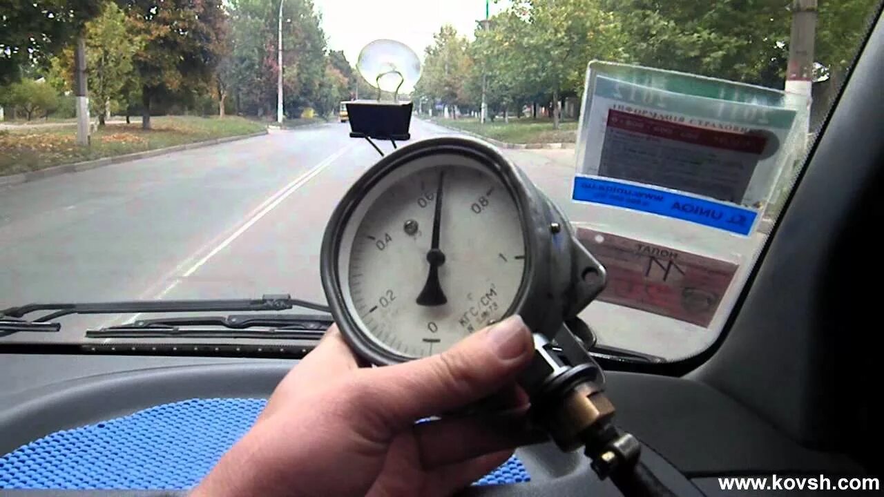 Давление выхлопа