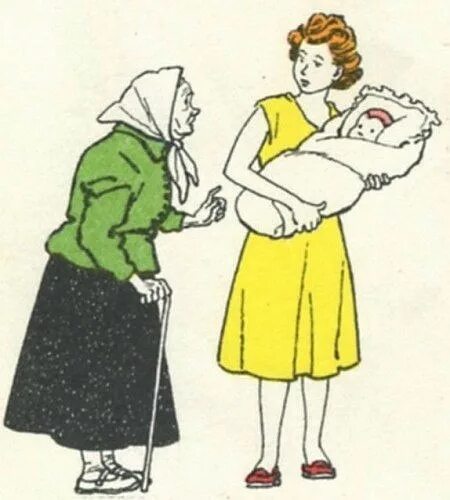 Мама моложе бабушки на 24. Мама и бабушка рисунок. Иллюстрации с мамой и бабушкой. Бабушка дает совет. Бабушка мама иллюстрация для детей.