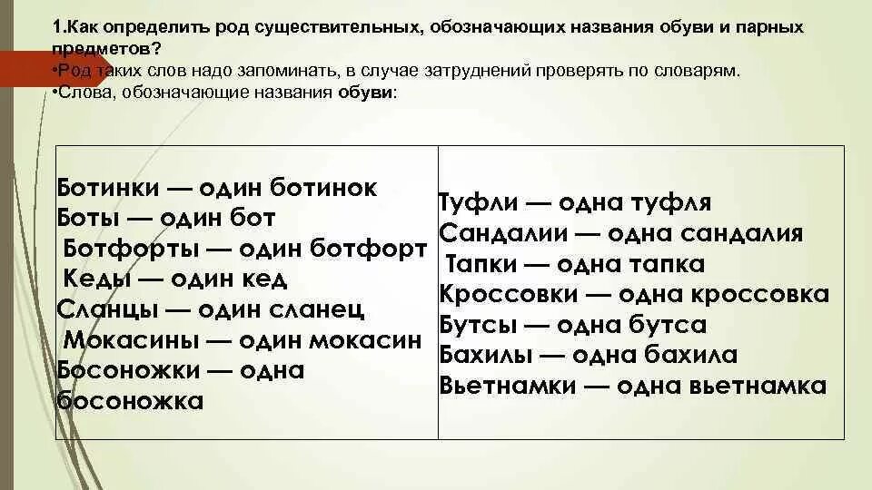 Выявить существительное