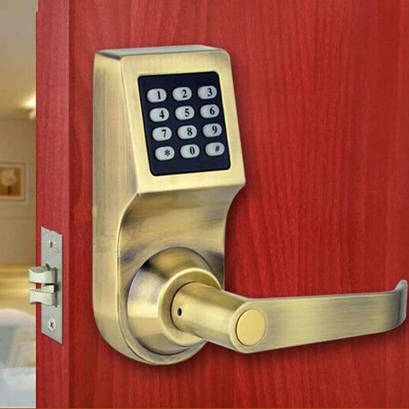 Кодовый замок на входную дверь. Замок door lock v1733. механич кодовые замки на входную дверь в квартиру. кодовый замок для межкомн дверей.