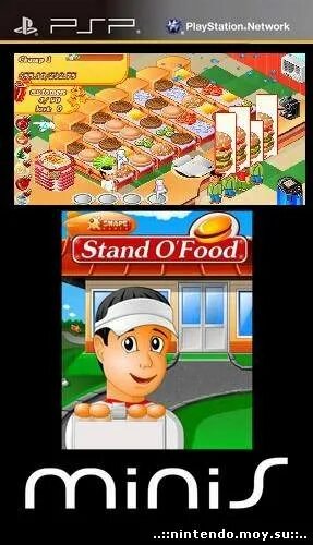 Stand o. Stand'o'food. Stand o food PSP. Stand o food. Stand of food 1.