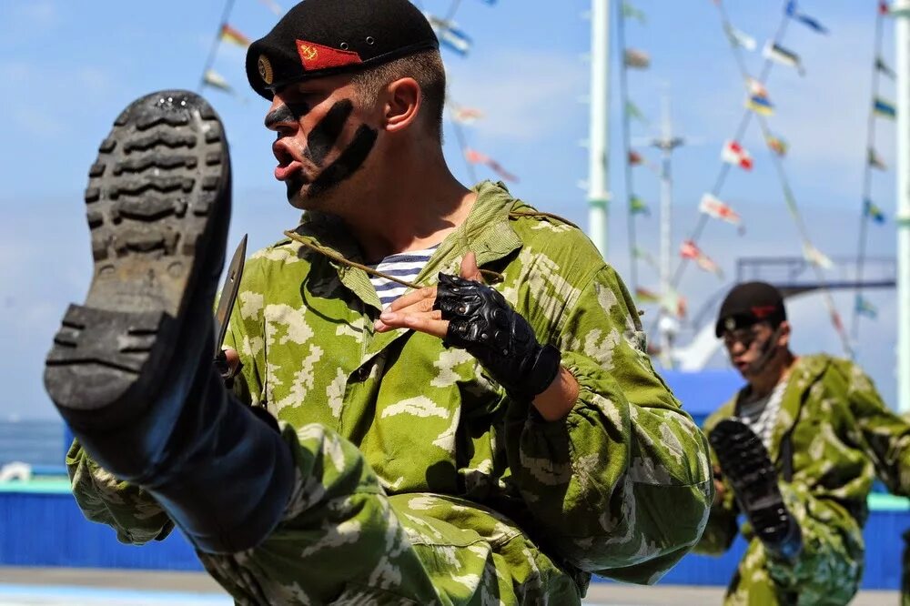 Russian army boy