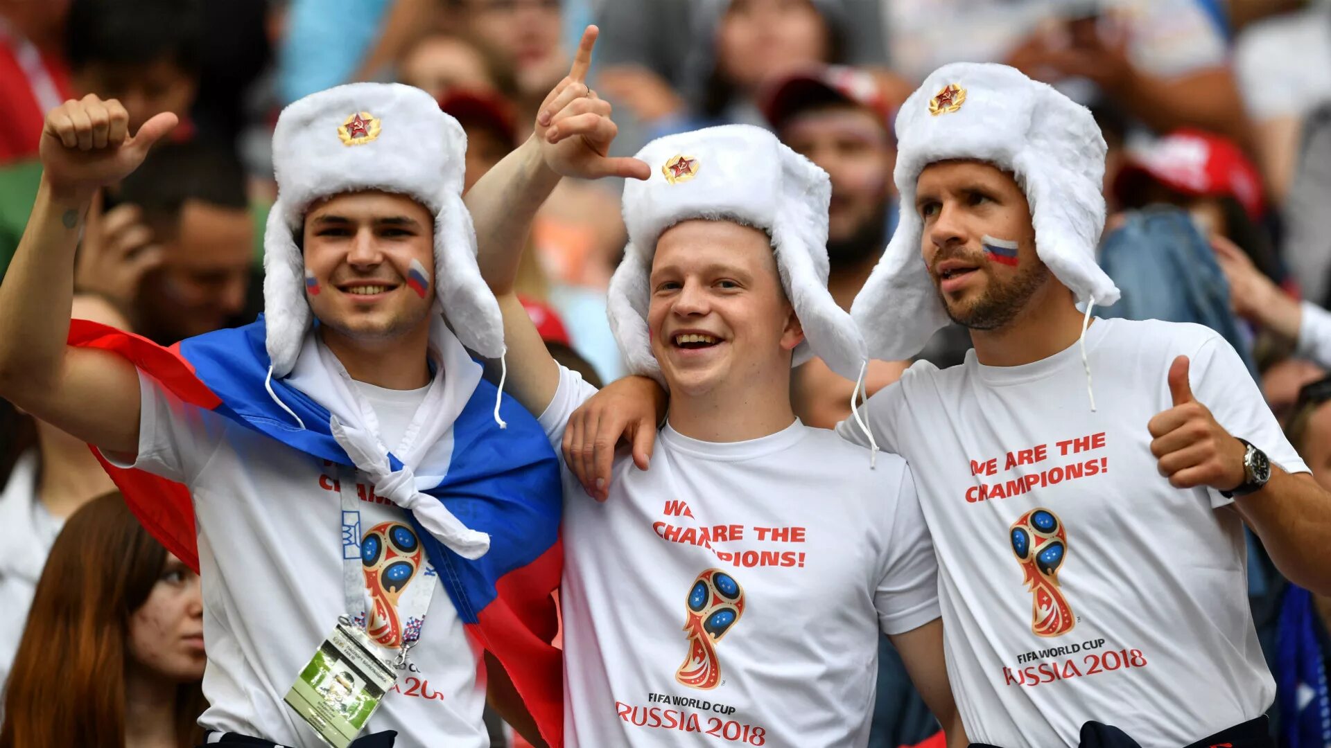 Russian fan. Болельщики России на ЧМ по футболу 2018.