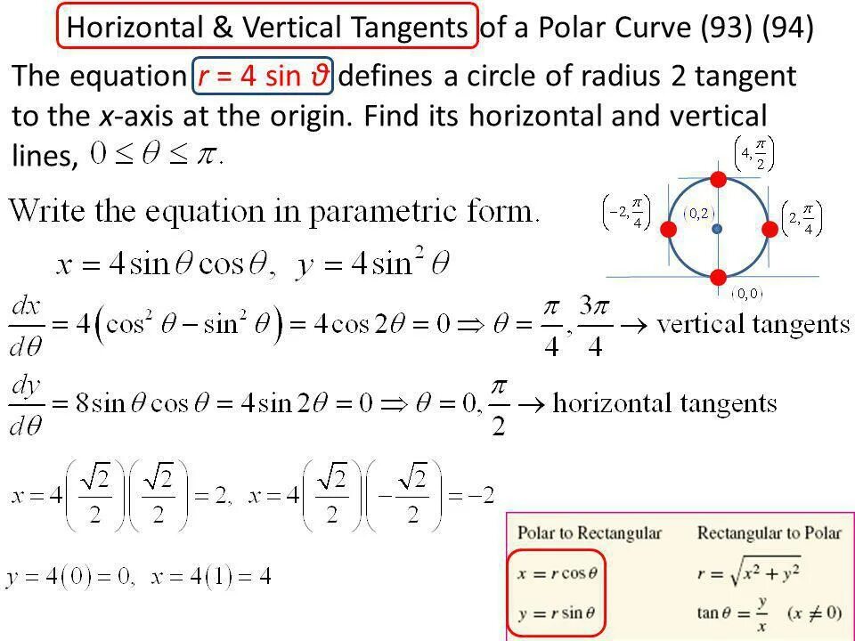 Find tangent line. Find tangent line