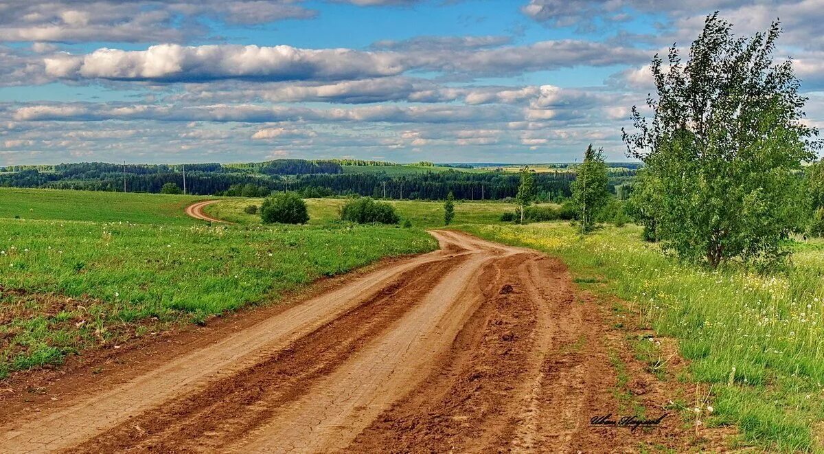 Поселковая дорога. Сельская дорога. Проселочная дорога. Дорога в деревне. Деревенская дорога.