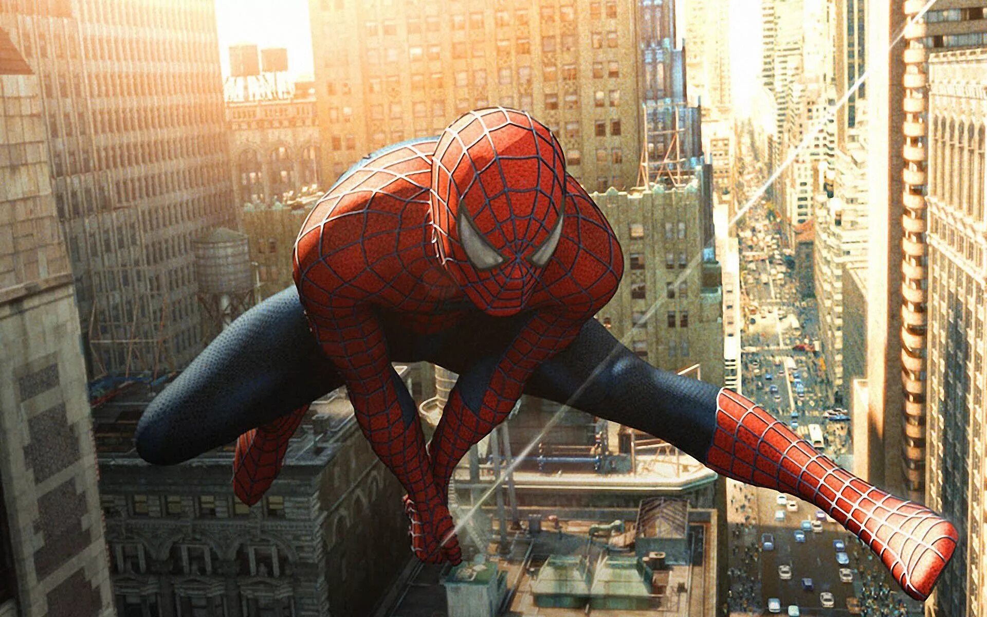 Скачайте настоящего человека паука. Человек паук Сэма Рэйми 2. Человек паук Сэма Рэйми. Тоби Магуайр человек паук 2002.