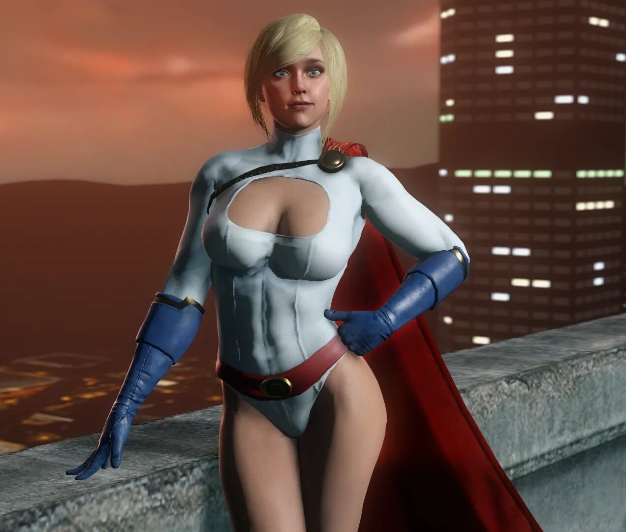 Injustice 2 Пауэргерл Голая