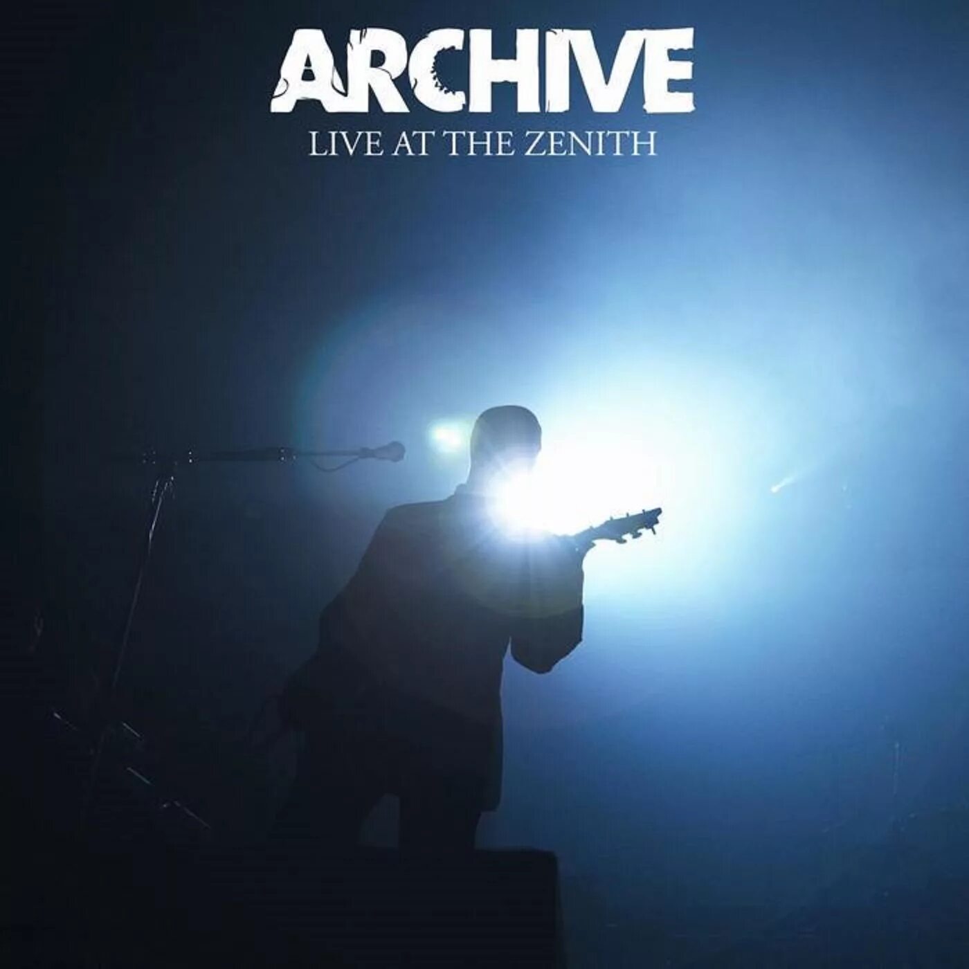 Archive again. Live обложка. archive lights. live scene.