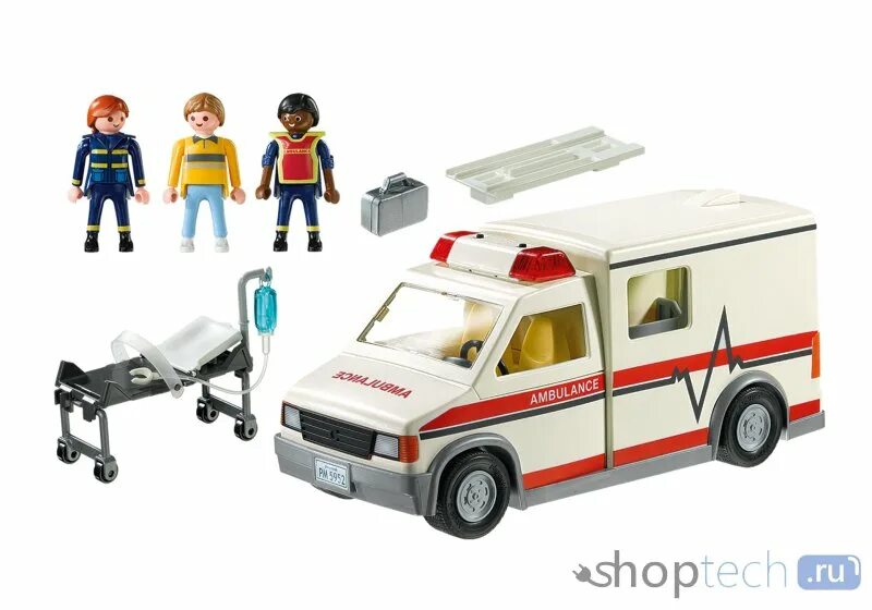 Пожарные машины Playmobil 5681. Плеймобил машина скорой помощи. Playmobil пожарная скорая Полицейская. Машина игрушки игра