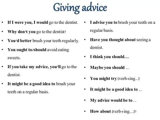 Give him advice. Giving advice speaking. To give advice. How to give advice in English. Expressions for giving advice.