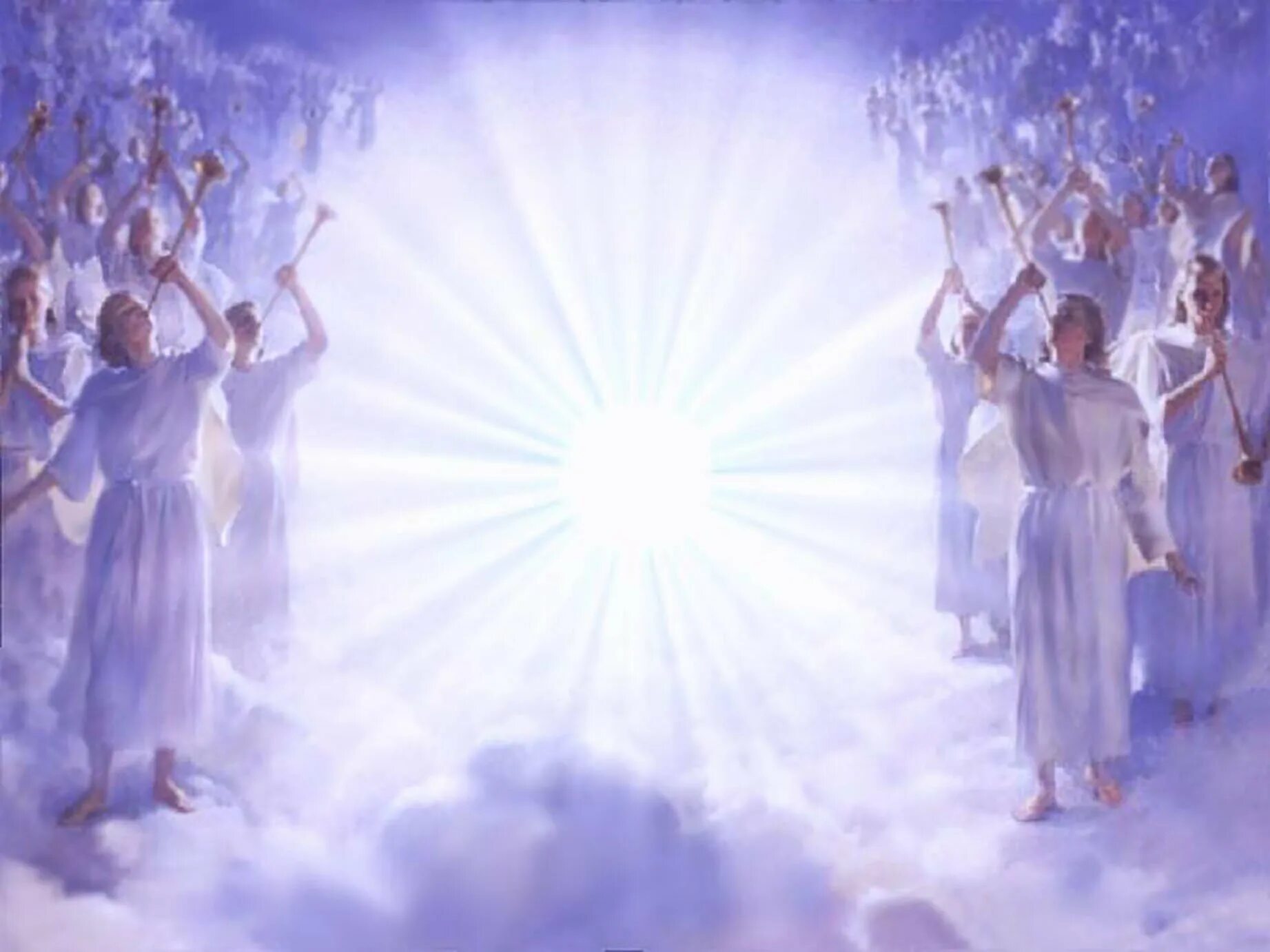 Сонмы светлых духов значение выражения. Хор ангелов. Ангелы поют на небесах. Сонм ангелов. Ангелы славят Бога.