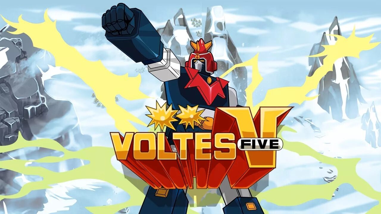 Voltes 5. Voltes v. Суперэлектромагнитная машина Вольтес v. Logo Voltus.