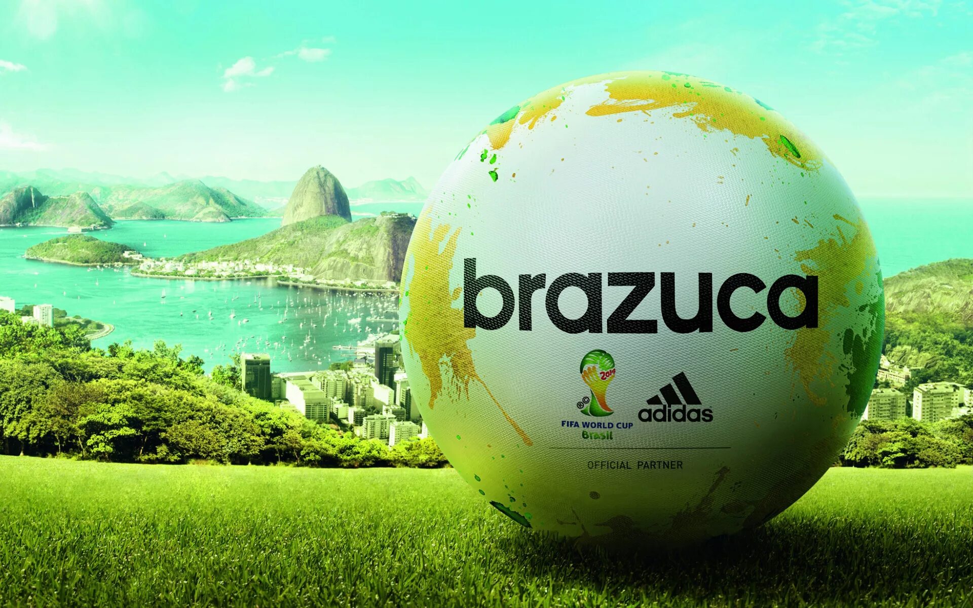 Адидас мяч Чемпионат Бразилии 2014. ФИФА 2014 Бразилия.