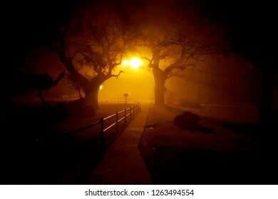 Dim street