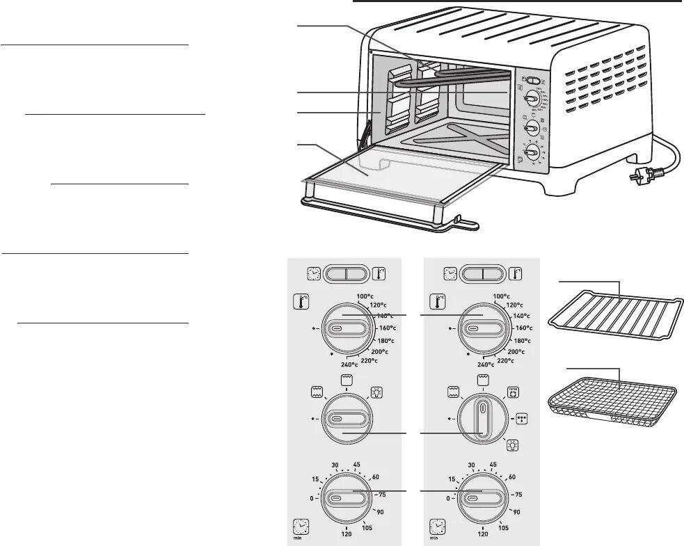 Инструкция по эксплуатации гриля электрического. Tefal Maxi Oven Grill. Tefal Maxi Oven Grill 1600. Мини-печь Tefal Optimate of463d30. Tefal of463830