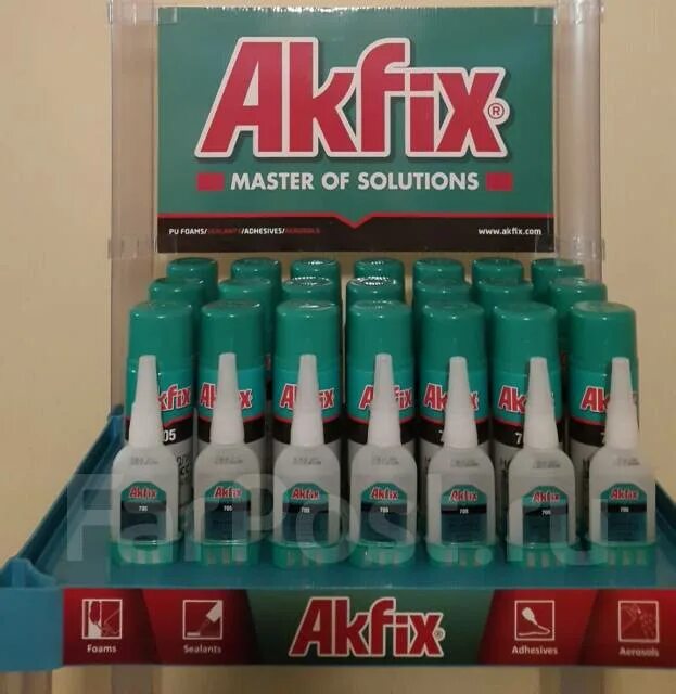 Akfix клей для экспресс склеивания