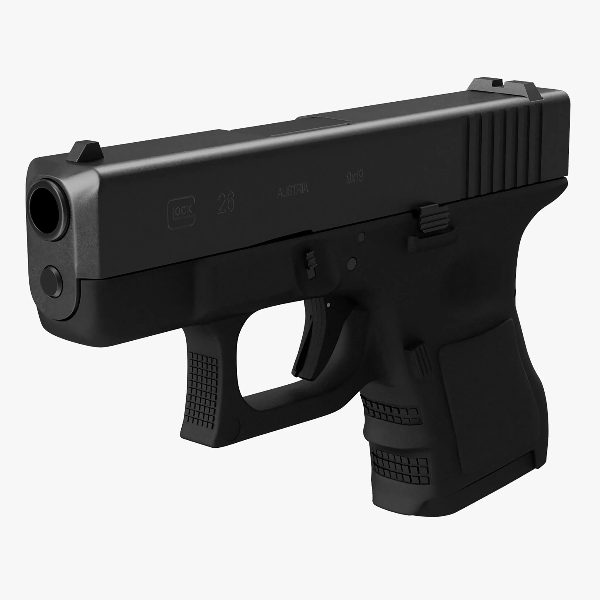 Glock models. Glock 26 3d. модель glock 26. glock 26 3d model. glock 18c модель 3д.