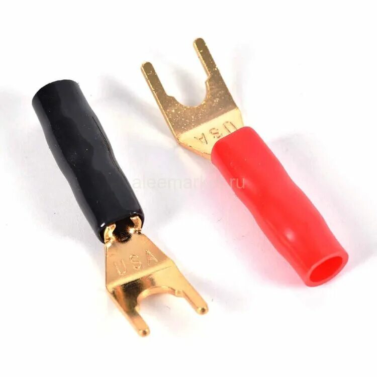 клеммы акустические медные. клеммы акустические. 8 мм. клеммы акустические 23мм. ,красная,w=4.