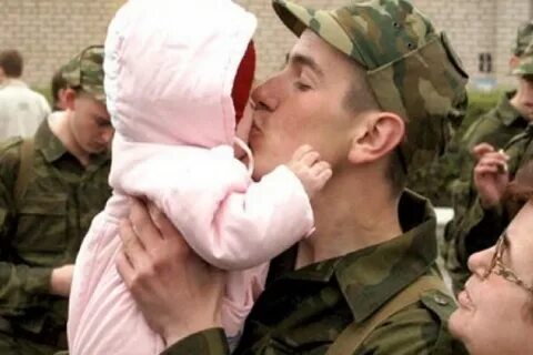 Встреча детей с военными