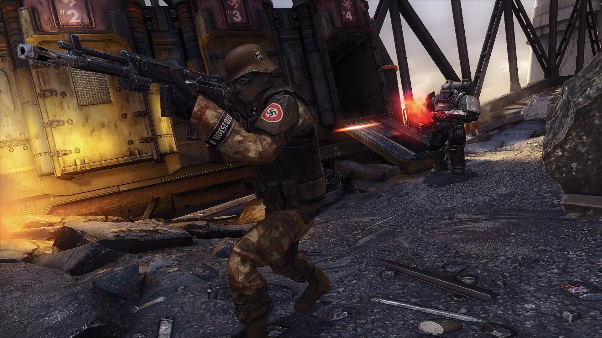 Wolfenstein 2020. Wolfenstein ii the new order. Wolfenstein the new order геймплей. Ихуд ацала. Wolfenstein: the new order.