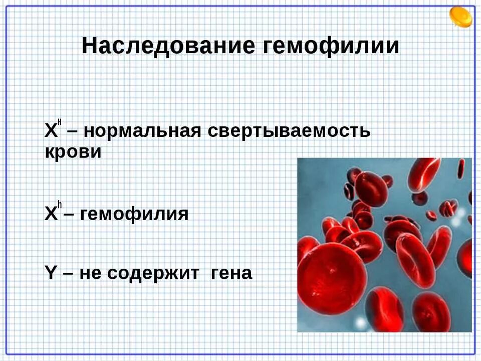 Заболевание крови гемофилия