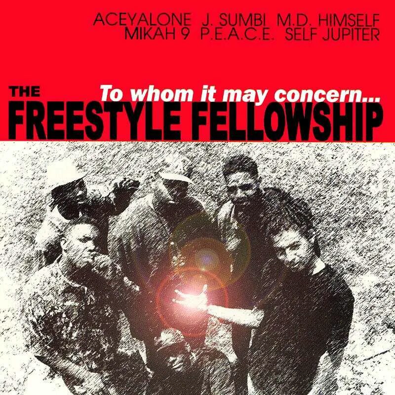 Freestyle Fellowship. To whom it May concern. To whom it May concern album. Innercity Griots Fellowship Cover.