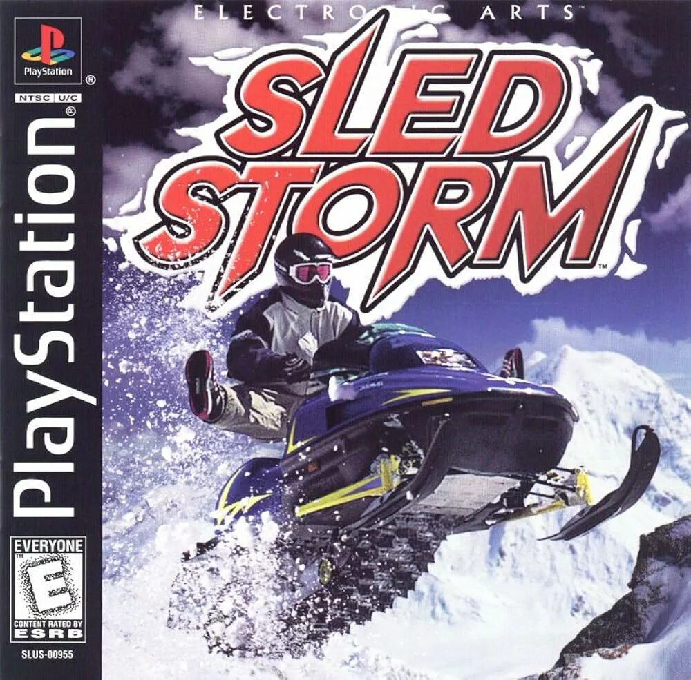 Sled Storm ps1. PLAYSTATION 1 Sled Storm. Sled Storm ps1 обложка. Sled Storm ps1 диск.