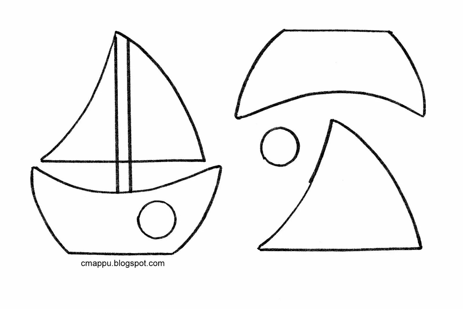 корабль для вырезания. объемная аппликация корабль. шаблон кораблика для открытки. кораблик для аппликации объемной трафарет. кораблик рисунок.