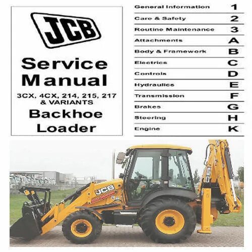 Ремонт jcb 3cx