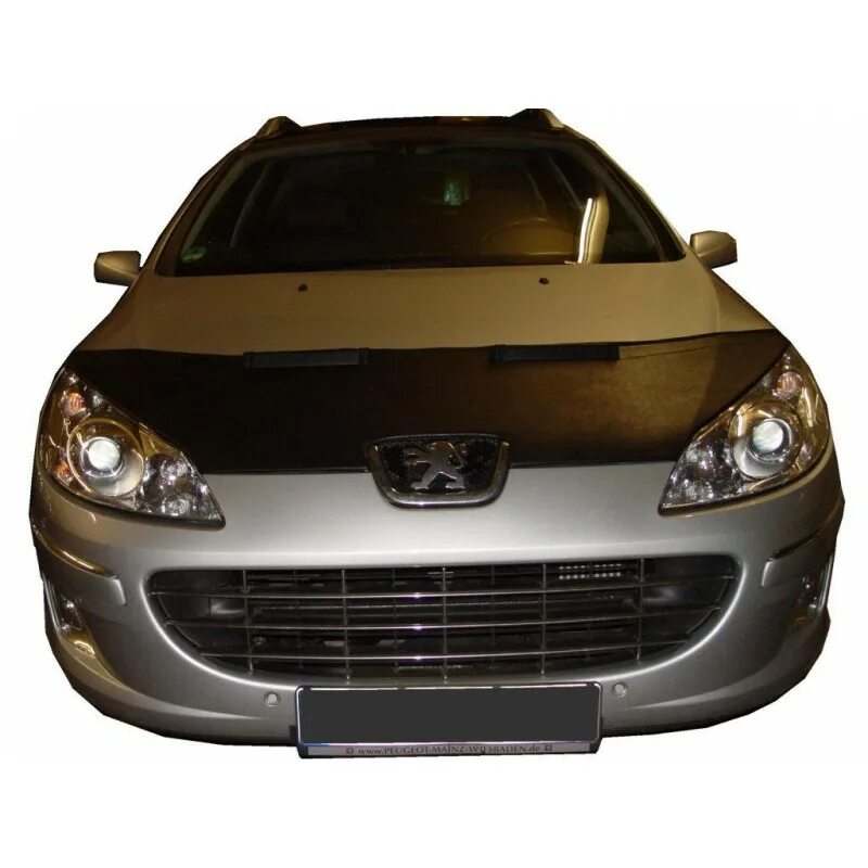 Дефлектор капота для Peugeot 407. Дефлектор капота для Peugeot 206. Мухобойка Peugeot 407.