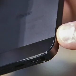 Убрать царапины с экрана iphone