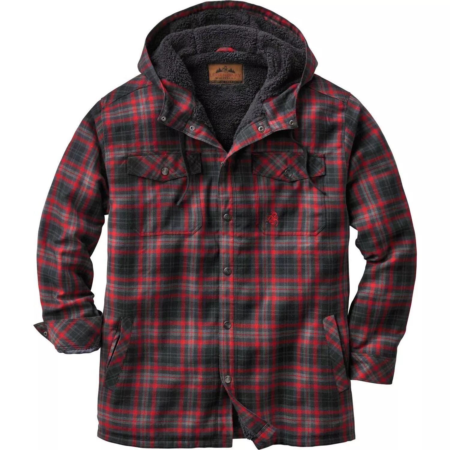 Куртка-рубашка Legendary Whitetails. Куртка Lumberjack Surplus. Рубашка Legendary Whitetails. Legendary Whitetails men's Camp Night Berber lined Hooded Flannel Shirt Jacket.