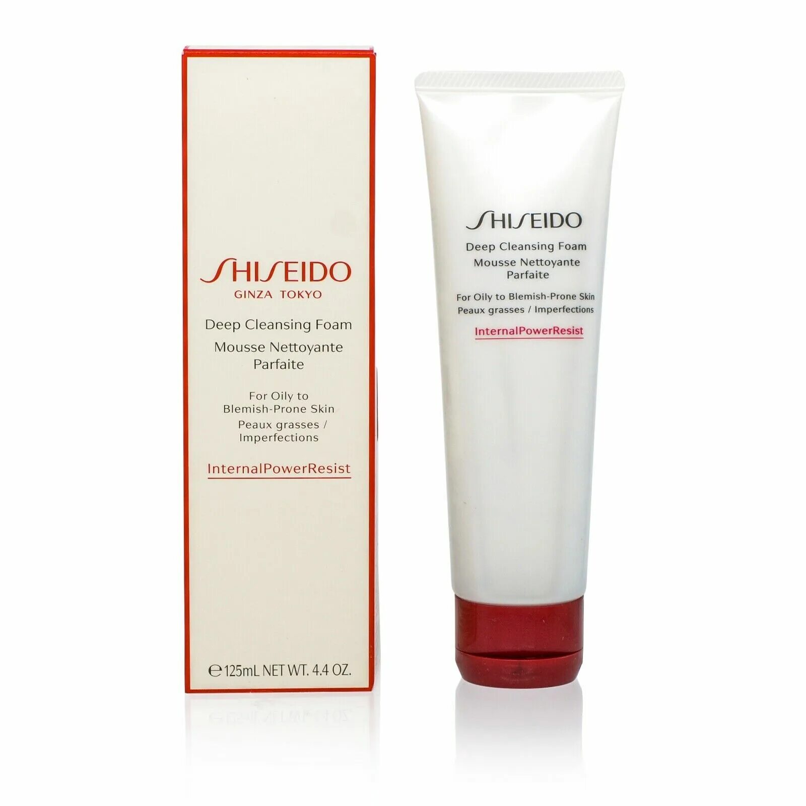 Shiseido Cleansing Foam. Clinique / Cleansing Foam 125ml. Shiseido Deep Cleansing Foam. Shiseido Deep Cleansing Foam Mousse nettoyante parfaite.