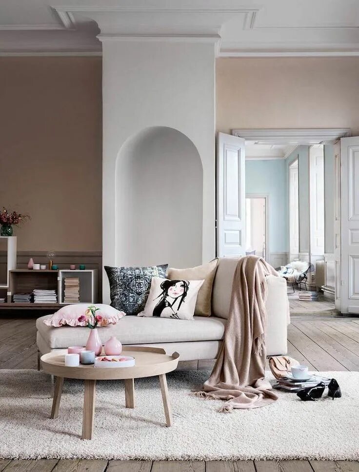 Stockholm Vitt - Interior Design Vardagsrum, Inredning, Idéer vardagsrum