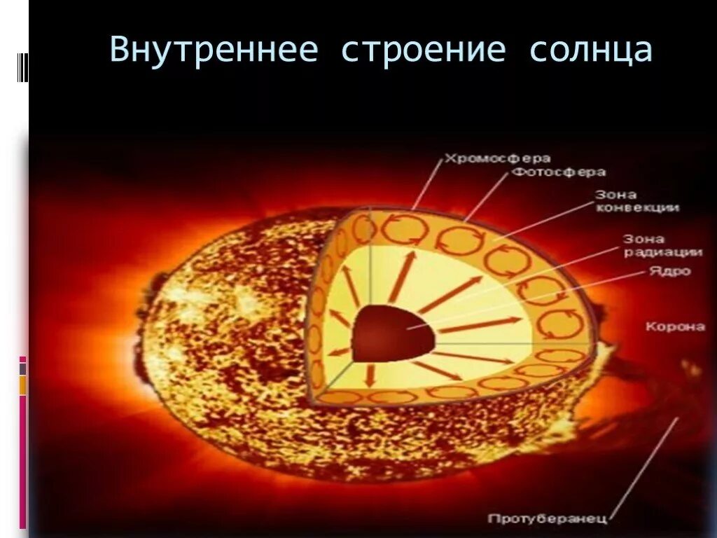 Солнце и звезды астрономия 11 класс. Внутреннее строение солнца. Внутренее строение солнце. Строение солнца схема. Ну трени строение солнце.
