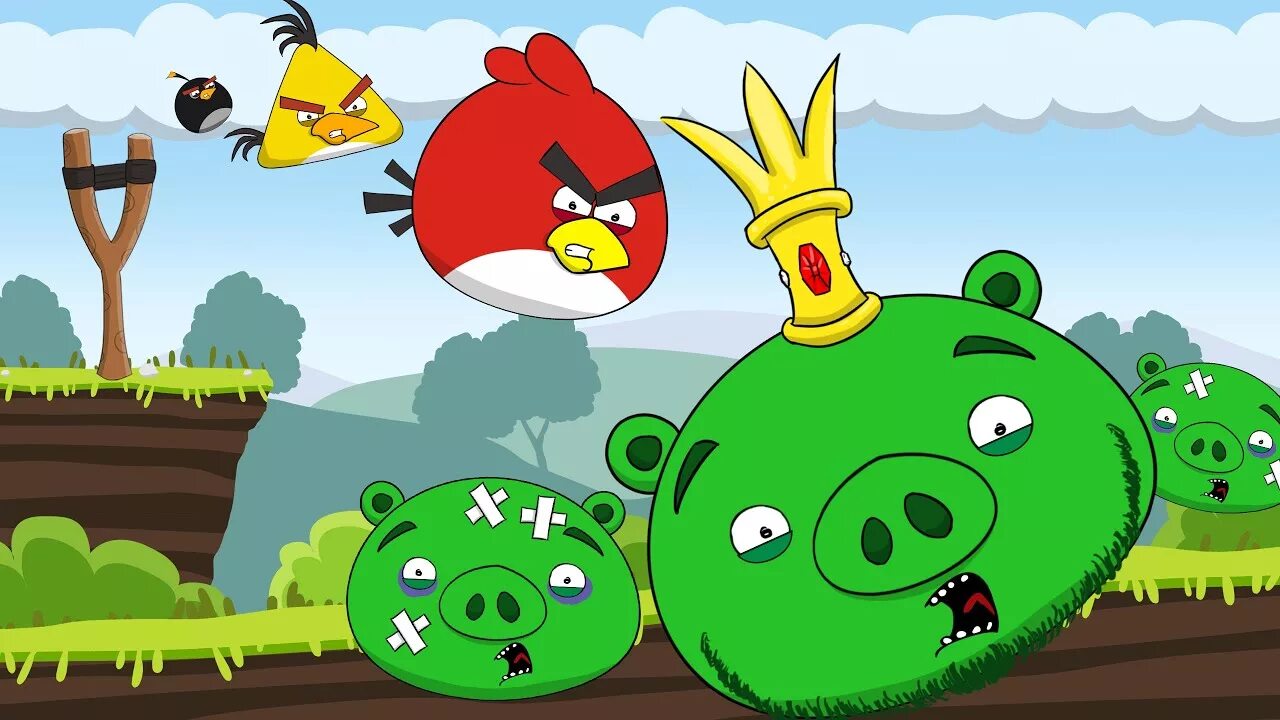 Энгри бердз против свиней. Angry Birds свиньи. Король свиней Энгри бердз. Злые птички Angry Birds против поросят. Энгри бердз против