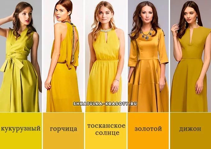 Сочетание желтого цвета HeatProf.ru