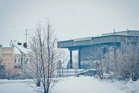 Томск зимой