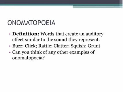 Defined word