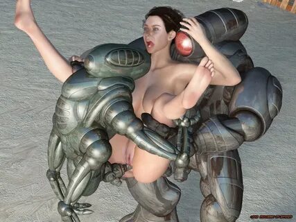 3d robot porn