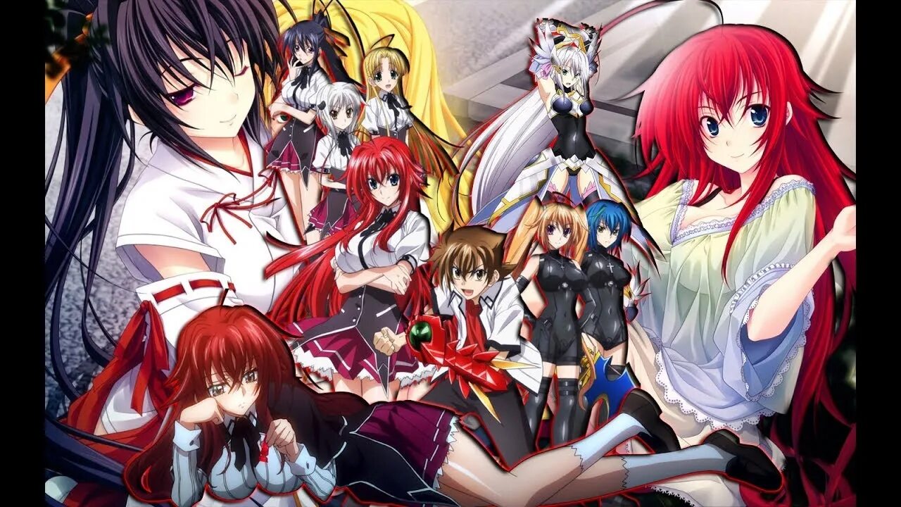 Старшая школа DXD 3. Демоны старшей школы когда вышел